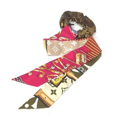 Louis Vuitton M68950 Monogram Hair rubber hair accessories Shush Brown pink