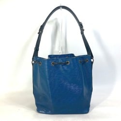 Louis Vuitton M44152 Epi Bicolor shawl Shoulder Bag Toledo Blue blue Black