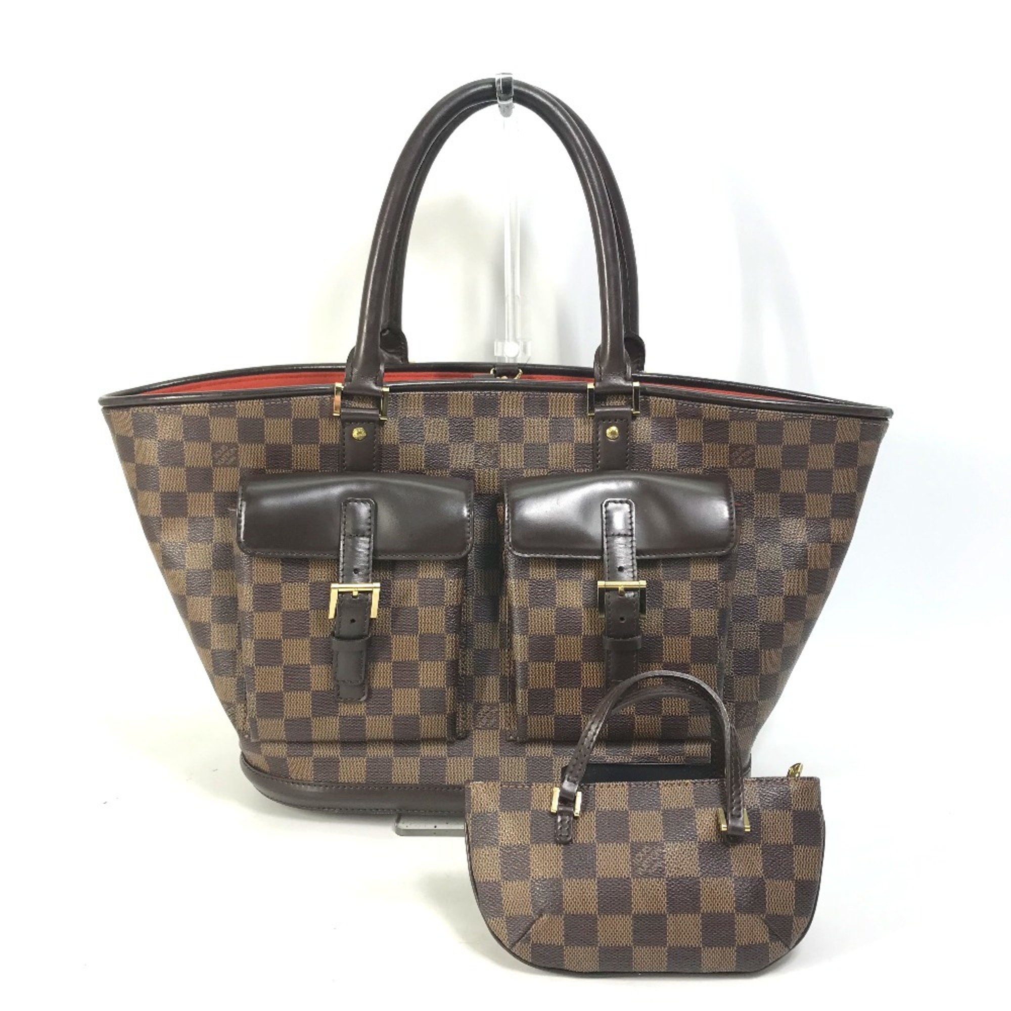 Louis Vuitton N51120 Damier Shoulder Bag Tote Bag Ebene Brown