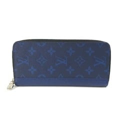 Louis Vuitton M30447 Taigalama Zip Around Long Wallet blue