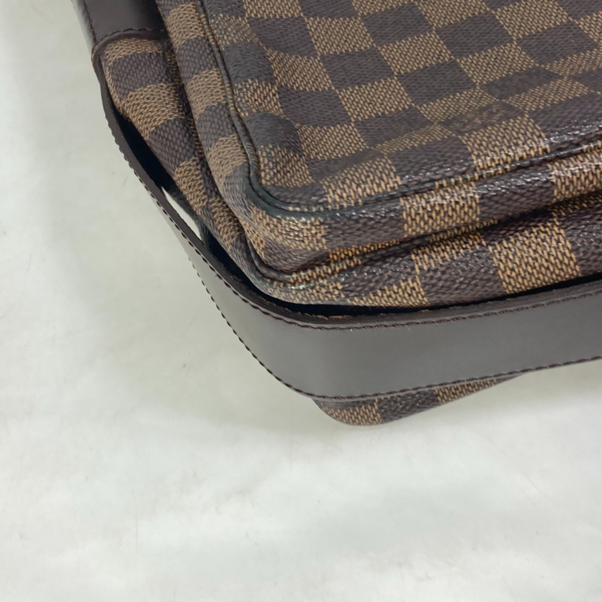 Louis Vuitton N45255 Damier Crossbody Shoulder Bag Brown