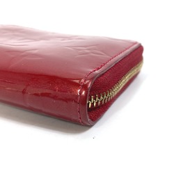 Louis Vuitton M93608 MonogramVernis Coin Compartment Wallet coin purse Pomdamul Red