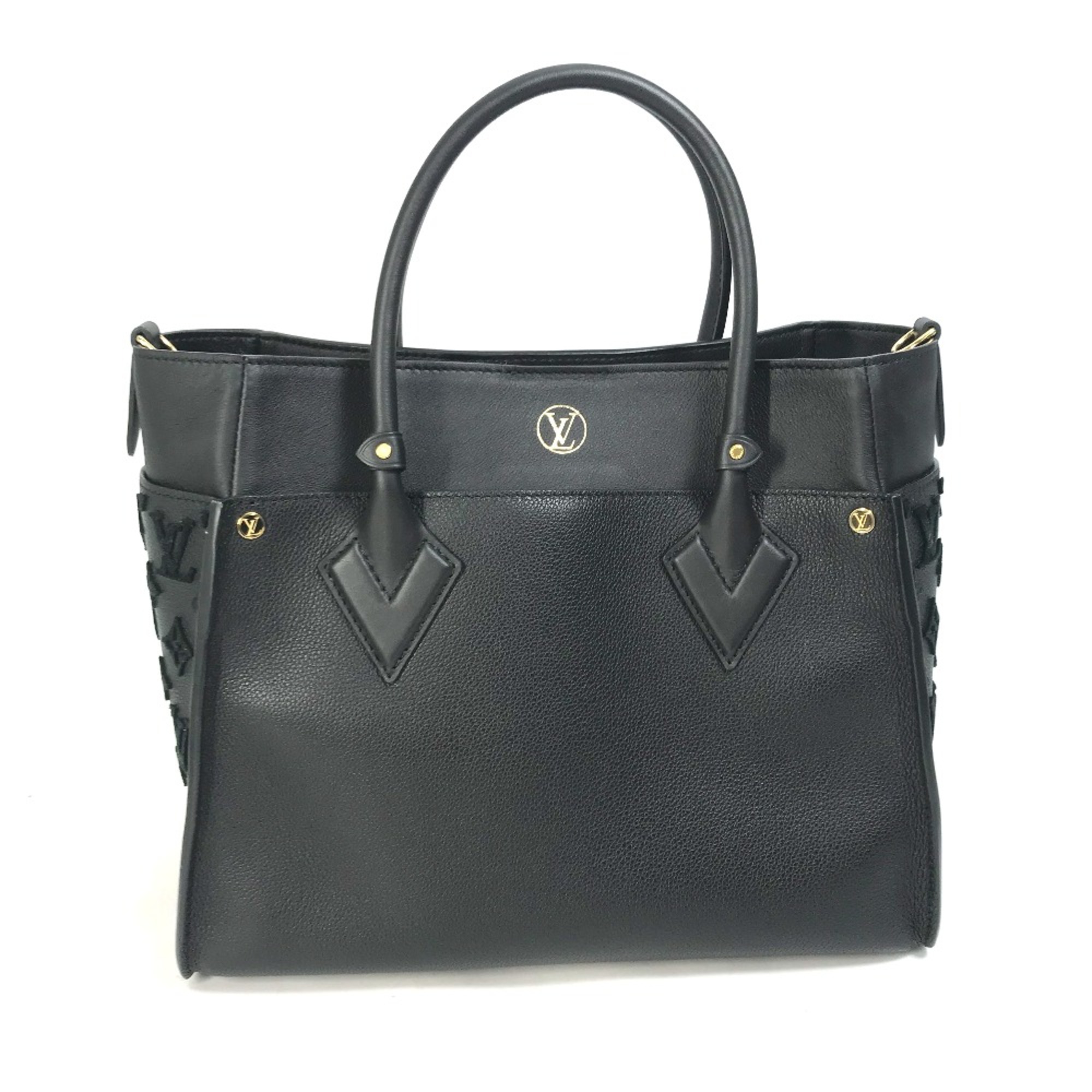 Louis Vuitton M53826 Monogram toughage Bag 2WAY Tote Bag Shoulder Bag Hand Bag Black GoldHardware