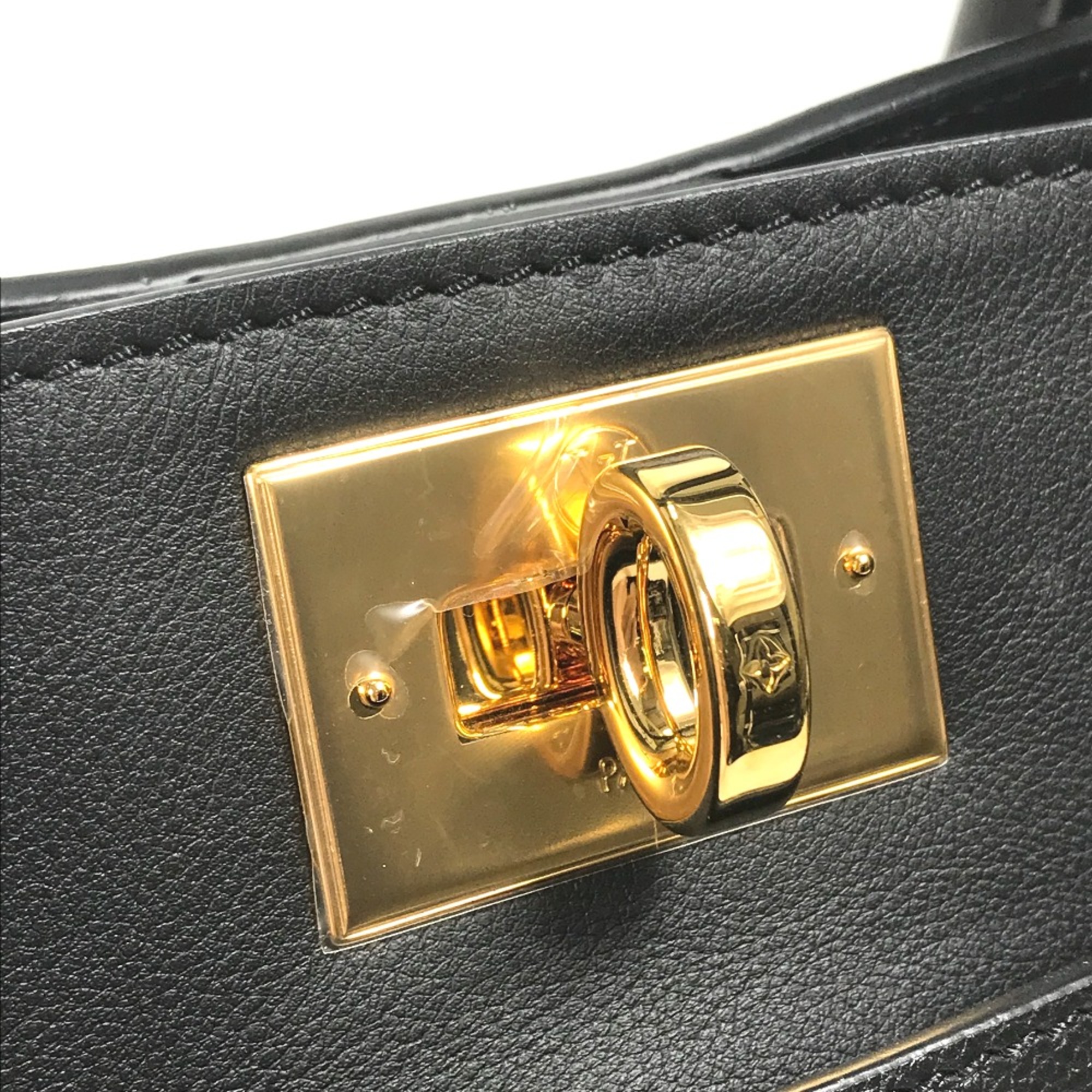 Louis Vuitton M53826 Monogram toughage Bag 2WAY Tote Bag Shoulder Bag Hand Bag Black GoldHardware