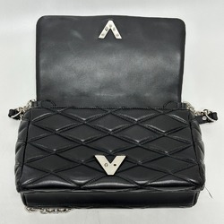 Louis Vuitton M50216 Quilted 2WAY Chain Hand Bag Crossbody Shoulder Bag Noir Black Silver