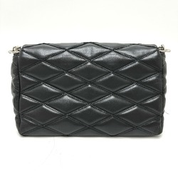 Louis Vuitton M50216 Quilted 2WAY Chain Hand Bag Crossbody Shoulder Bag Noir Black Silver