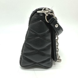 Louis Vuitton M50216 Quilted 2WAY Chain Hand Bag Crossbody Shoulder Bag Noir Black Silver