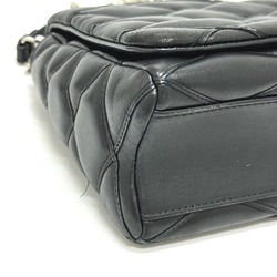 Louis Vuitton M50216 Quilted 2WAY Chain Hand Bag Crossbody Shoulder Bag Noir Black Silver