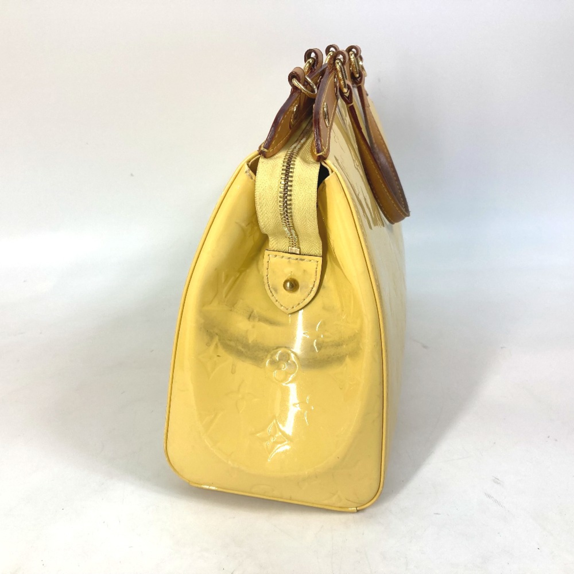 Louis Vuitton M90108 MonogramVernis Bag Hand Bag Citrine yellow