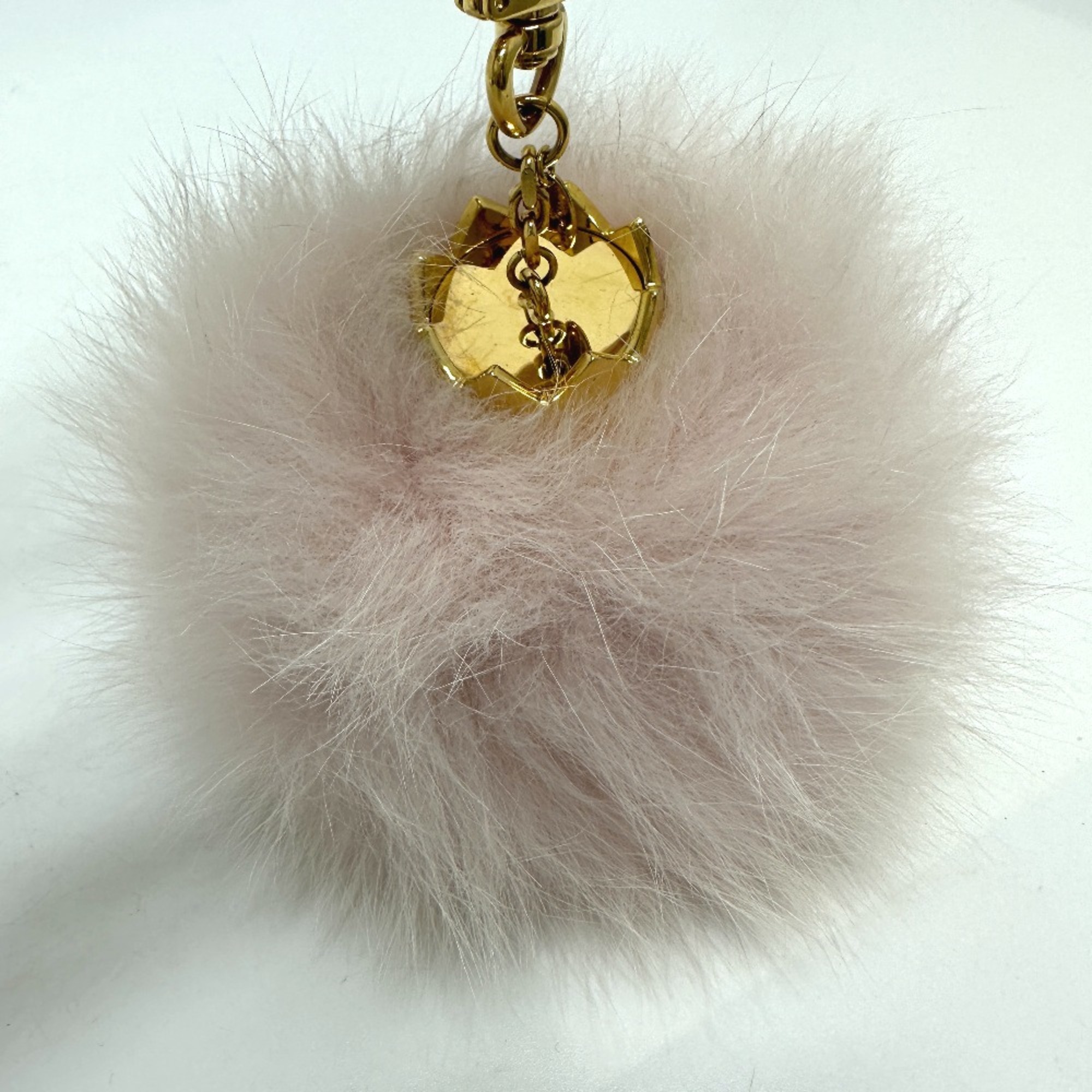 Louis Vuitton M67371 Fluffy Bag Charm charm pink