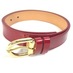 Louis Vuitton M6980U MonogramVernis belt Pomdamul Red