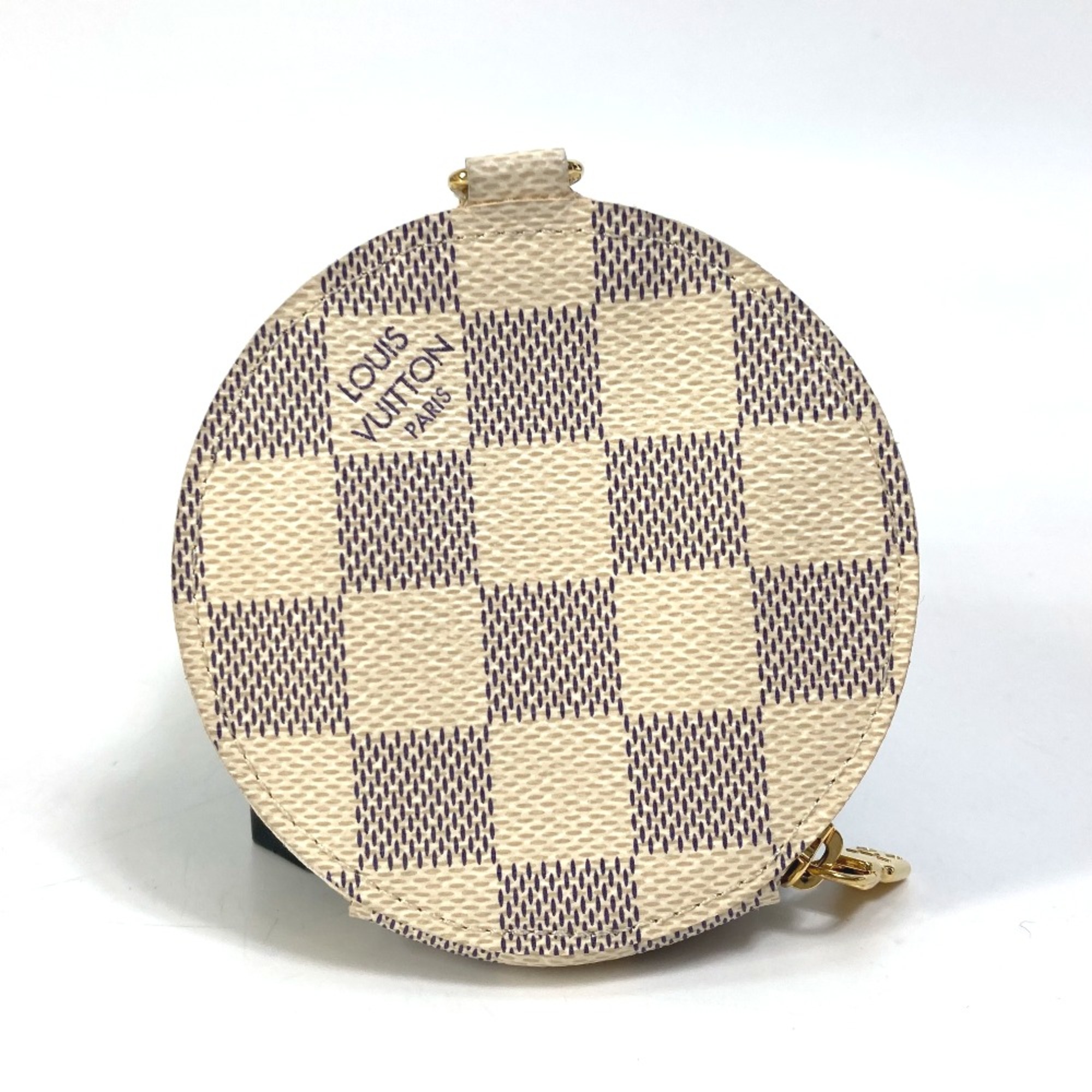 Louis Vuitton N60493 Damier Azur Vivienne Wallet Coin Compartment coin purse White