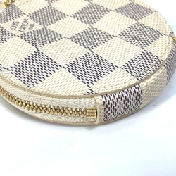 Louis Vuitton N60493 Damier Azur Vivienne Wallet Coin Compartment coin purse White