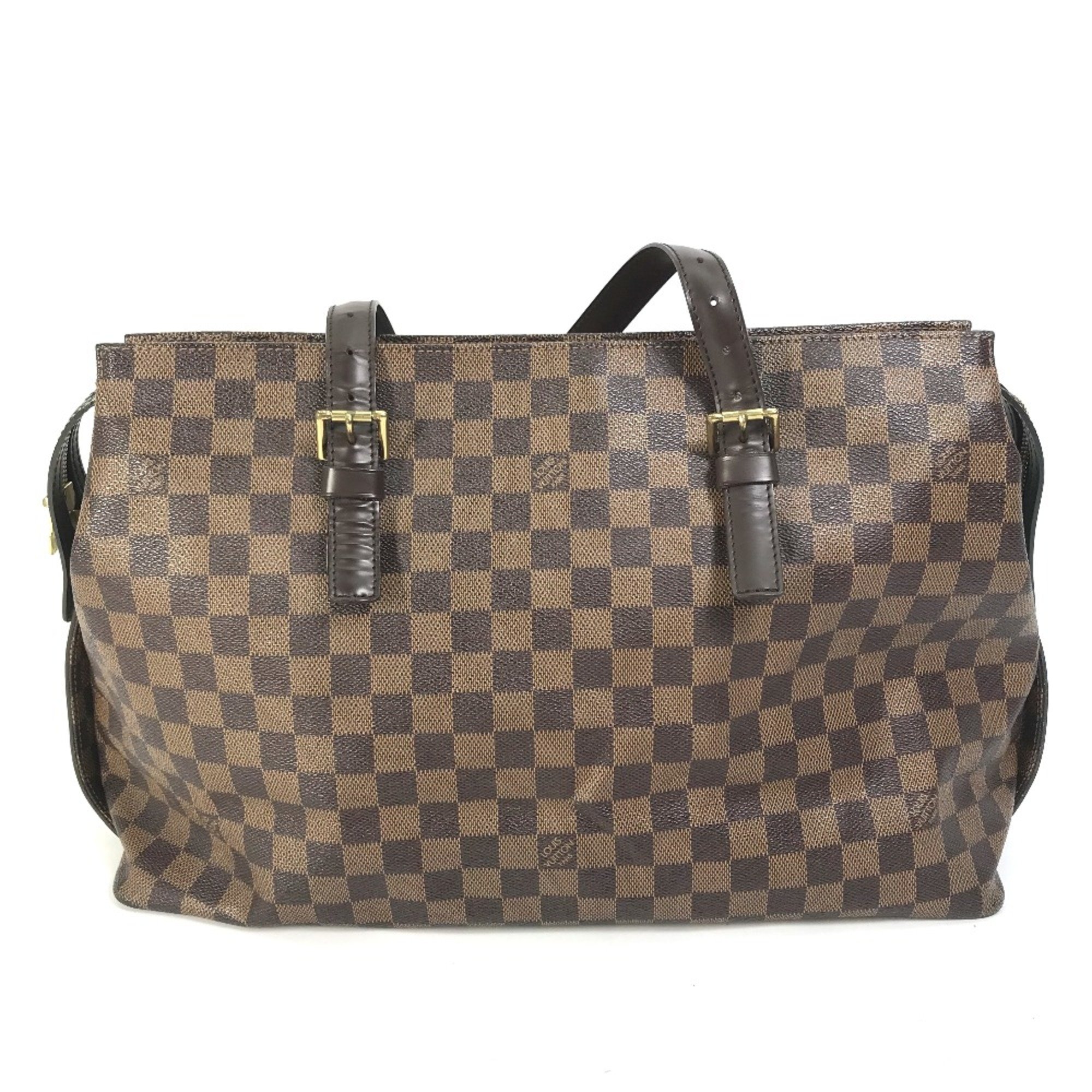 Louis Vuitton N51119 Damier Shoulder Bag Shoulder Bag Tote Bag Ebene Brown