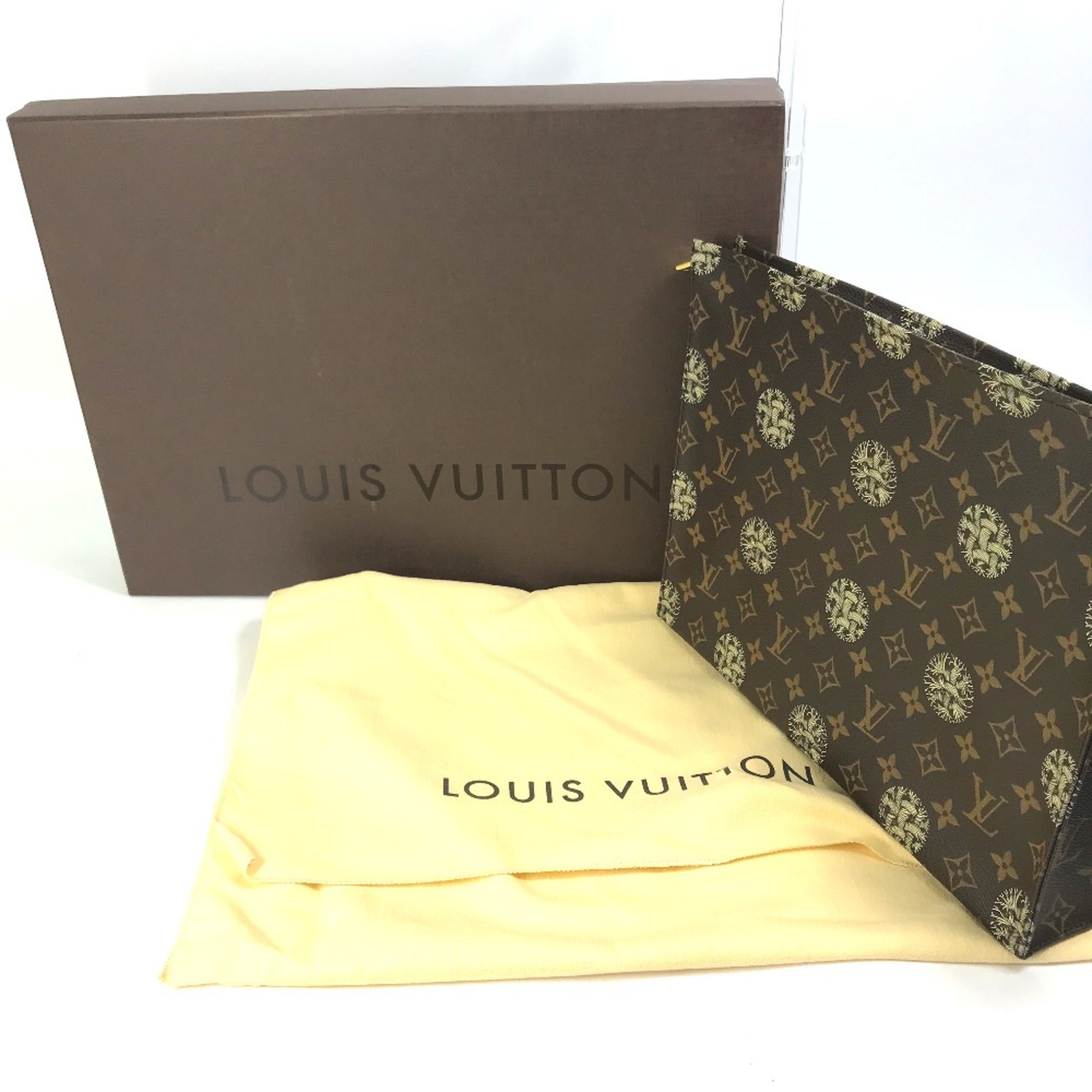 Louis Vuitton M41513 Monogram Christopher Nemeth Rope Bag Cluch Bag Clutch bag Brown