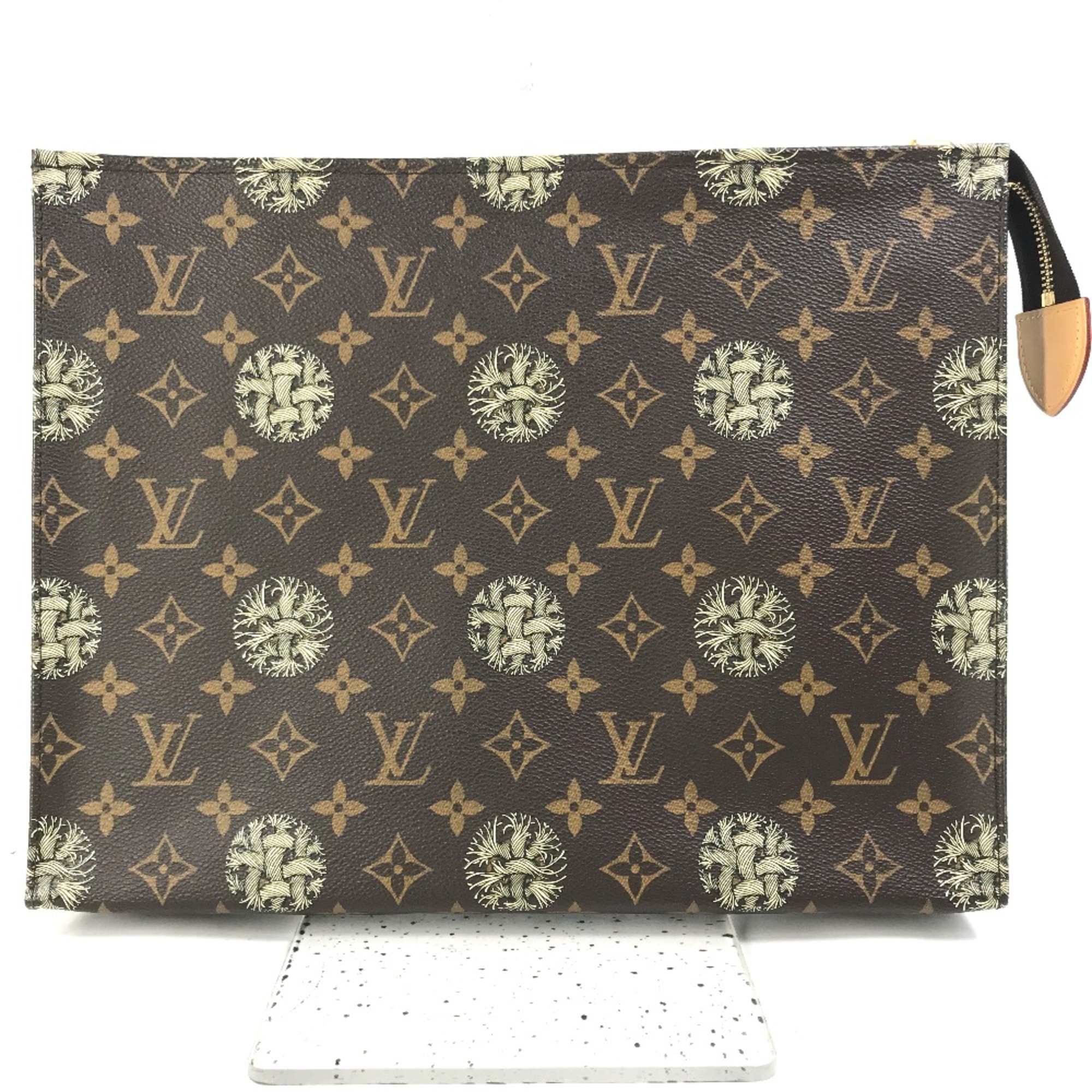 Louis Vuitton M41513 Monogram Christopher Nemeth Rope Bag Cluch Bag Clutch bag Brown