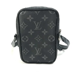 Louis Vuitton M45928 MonogramEclipse Trunk print Crossbody Shoulder Bag Black