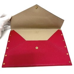 Louis Vuitton M58451 pouch letter case Bag Clutch bag Red Gold