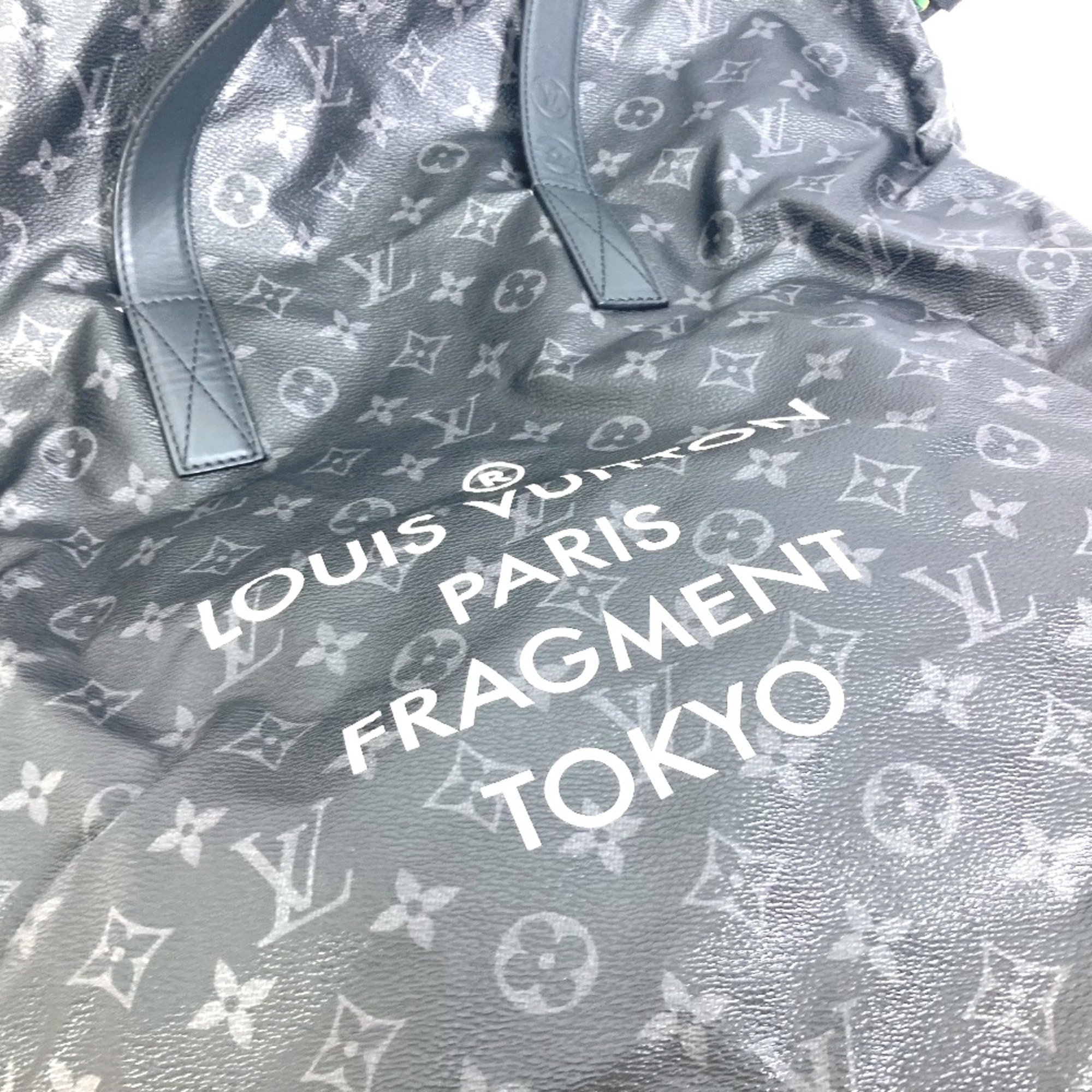 Louis Vuitton M43417 MonogramEclipse Hiroshi Fujiwara Fragment Bag Shoulder Bag Tote Bag Black