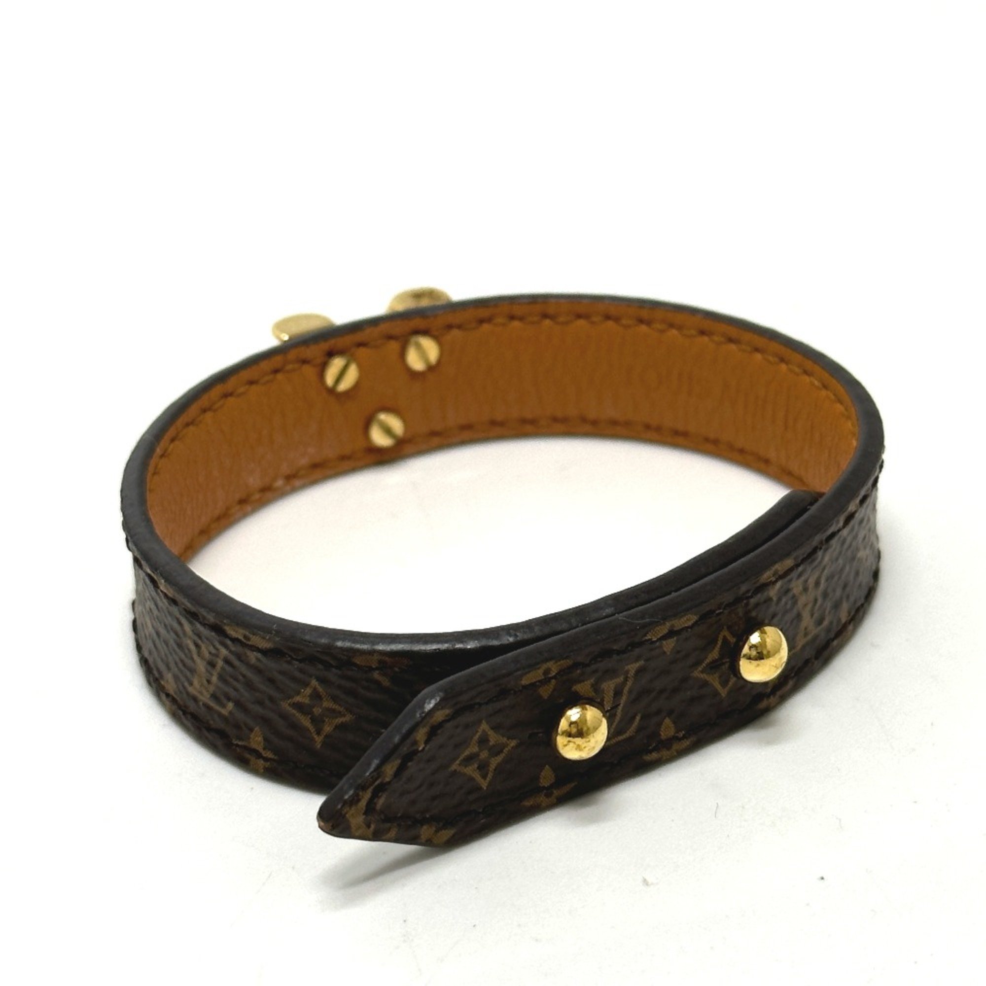 Louis Vuitton M6042 Monogram Accessories bangle Bracelet Brown