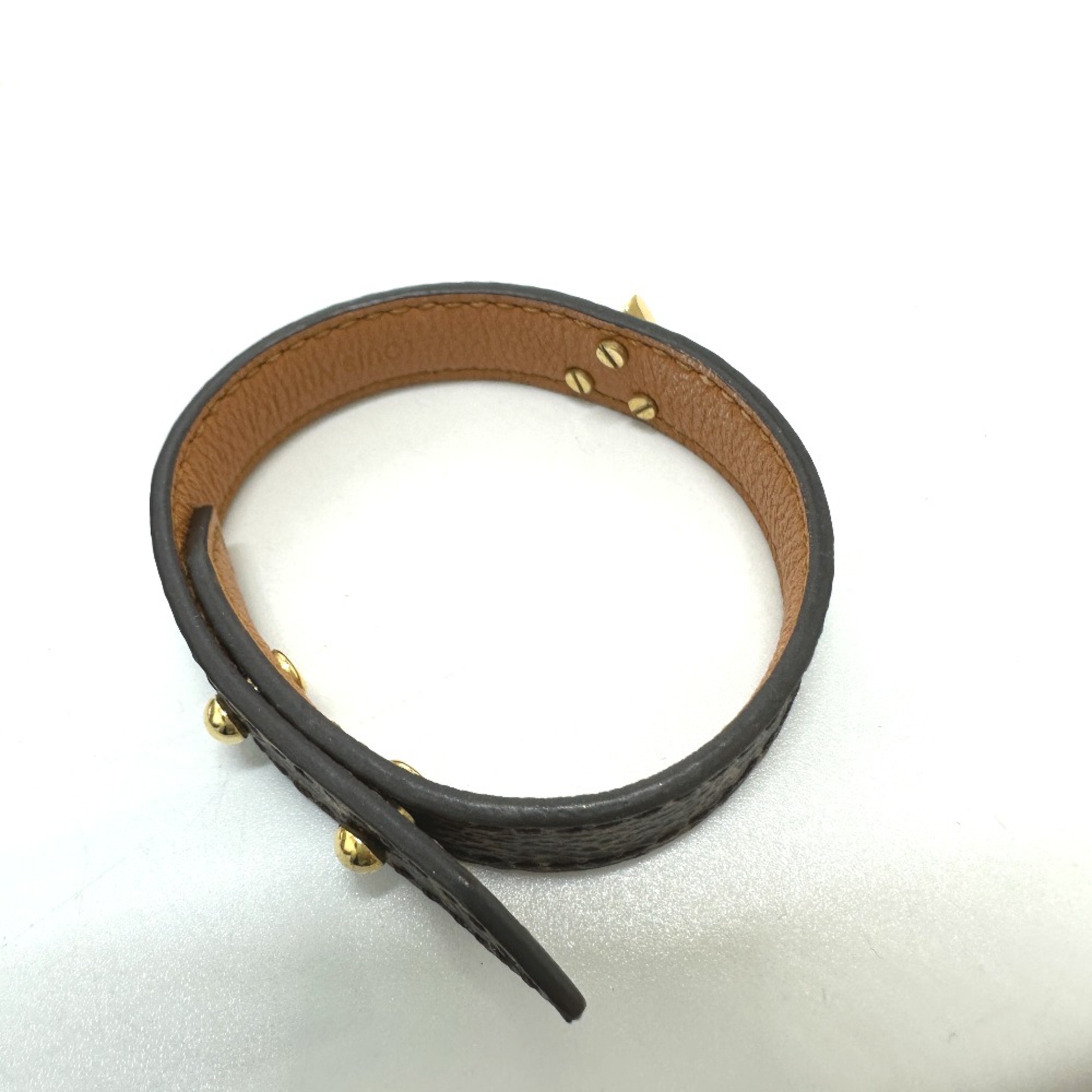 Louis Vuitton M6042 Monogram Accessories bangle Bracelet Brown