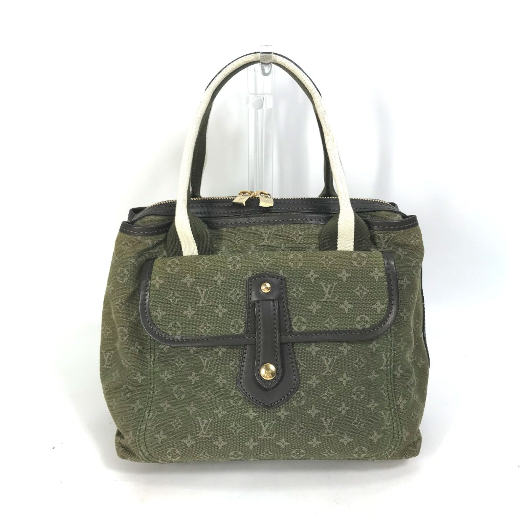 Louis Vuitton M92507 Monogram mini Tote Bag Hand Bag khaki