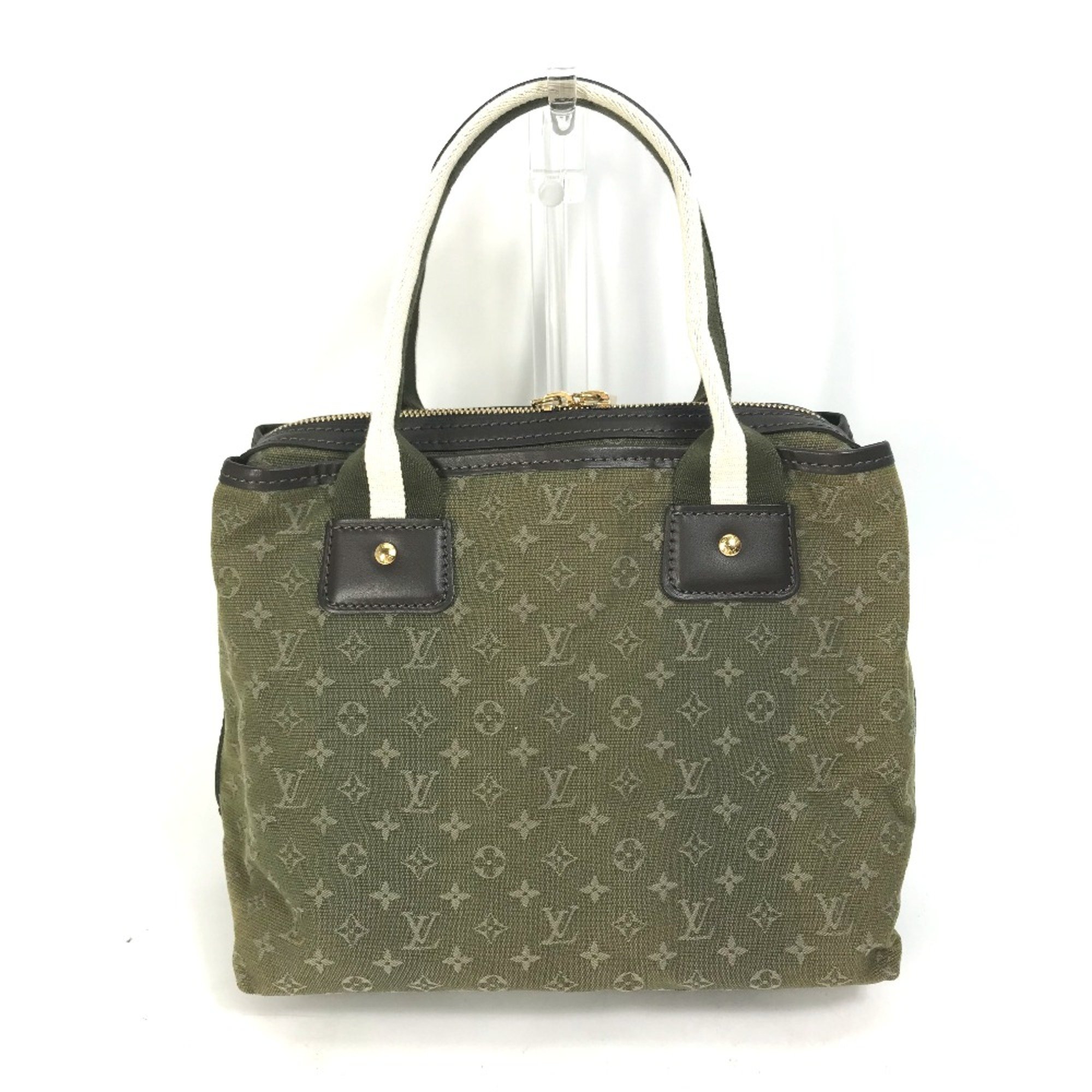 Louis Vuitton M92507 Monogram mini Tote Bag Hand Bag khaki