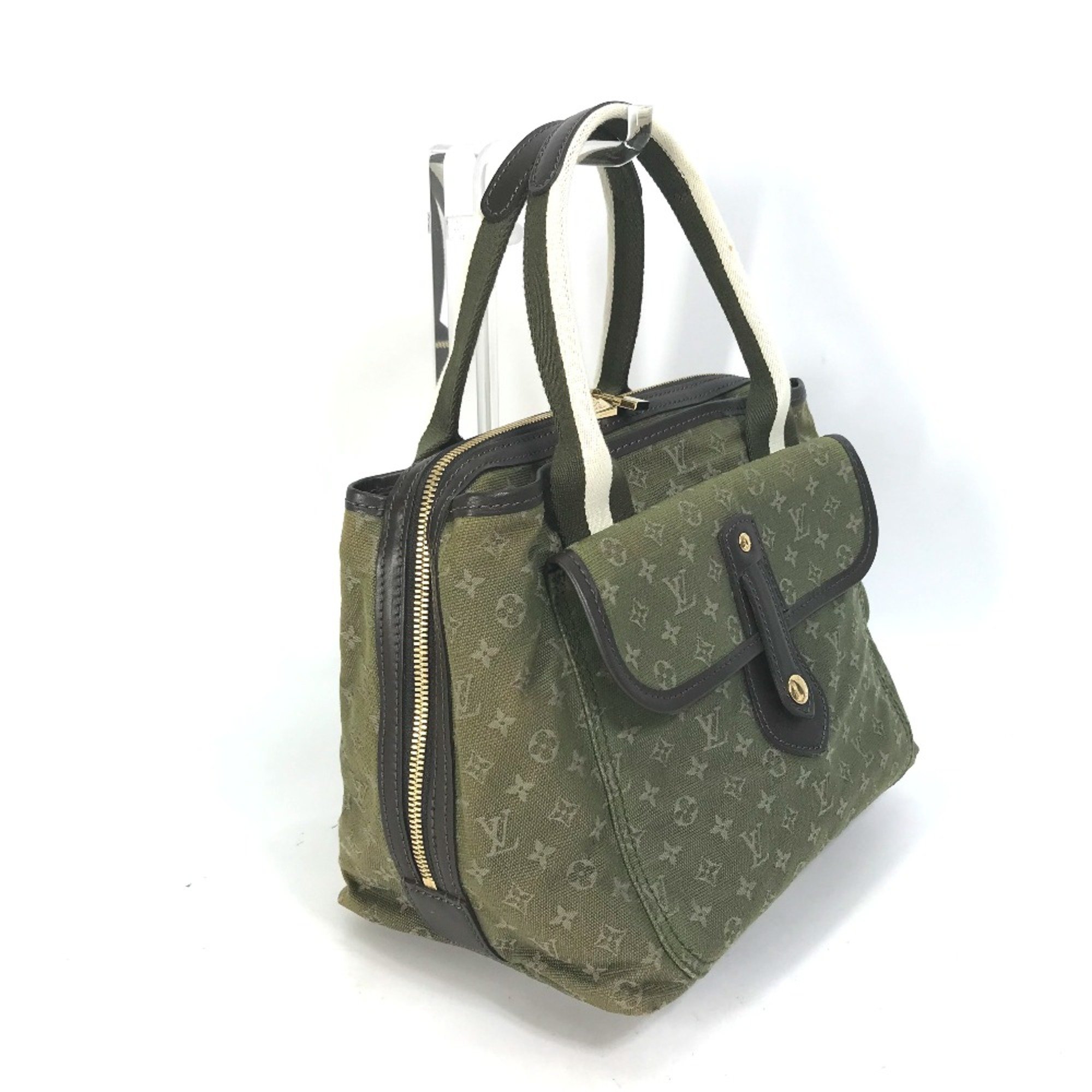 Louis Vuitton M92507 Monogram mini Tote Bag Hand Bag khaki