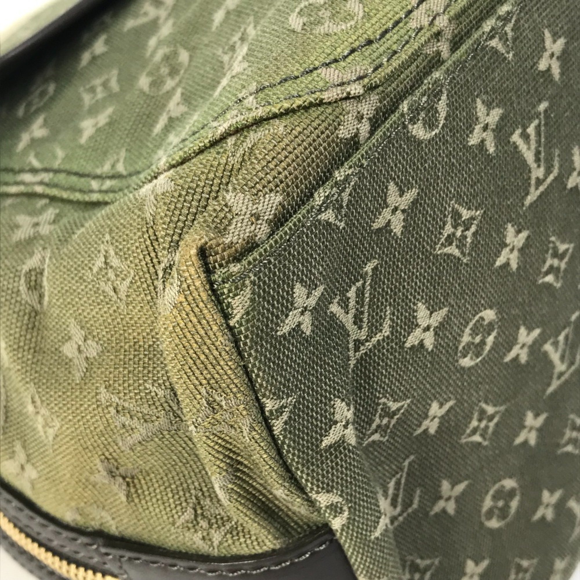 Louis Vuitton M92507 Monogram mini Tote Bag Hand Bag khaki