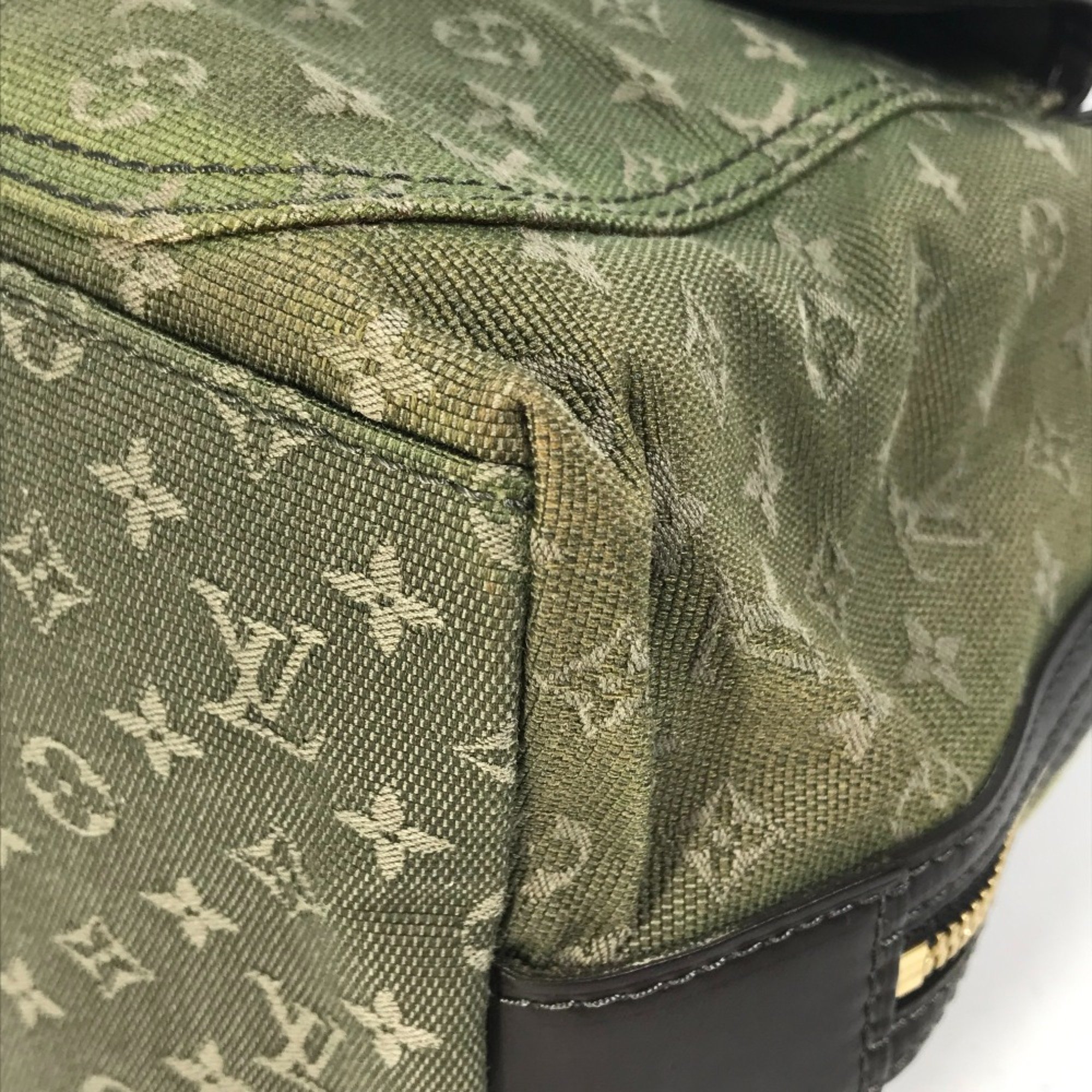 Louis Vuitton M92507 Monogram mini Tote Bag Hand Bag khaki