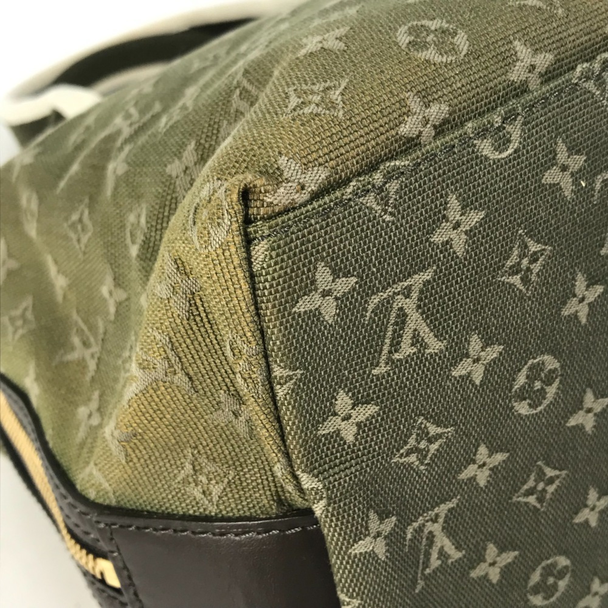 Louis Vuitton M92507 Monogram mini Tote Bag Hand Bag khaki