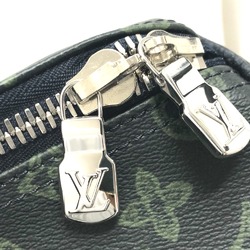 Louis Vuitton M46334 Monogram textile Duffle Bag Green SilverHardware