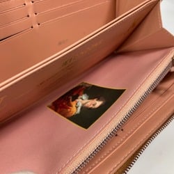 Louis Vuitton M64605 Monogram Celty Masters Collection FRAGONARD Long Wallet pink Gold