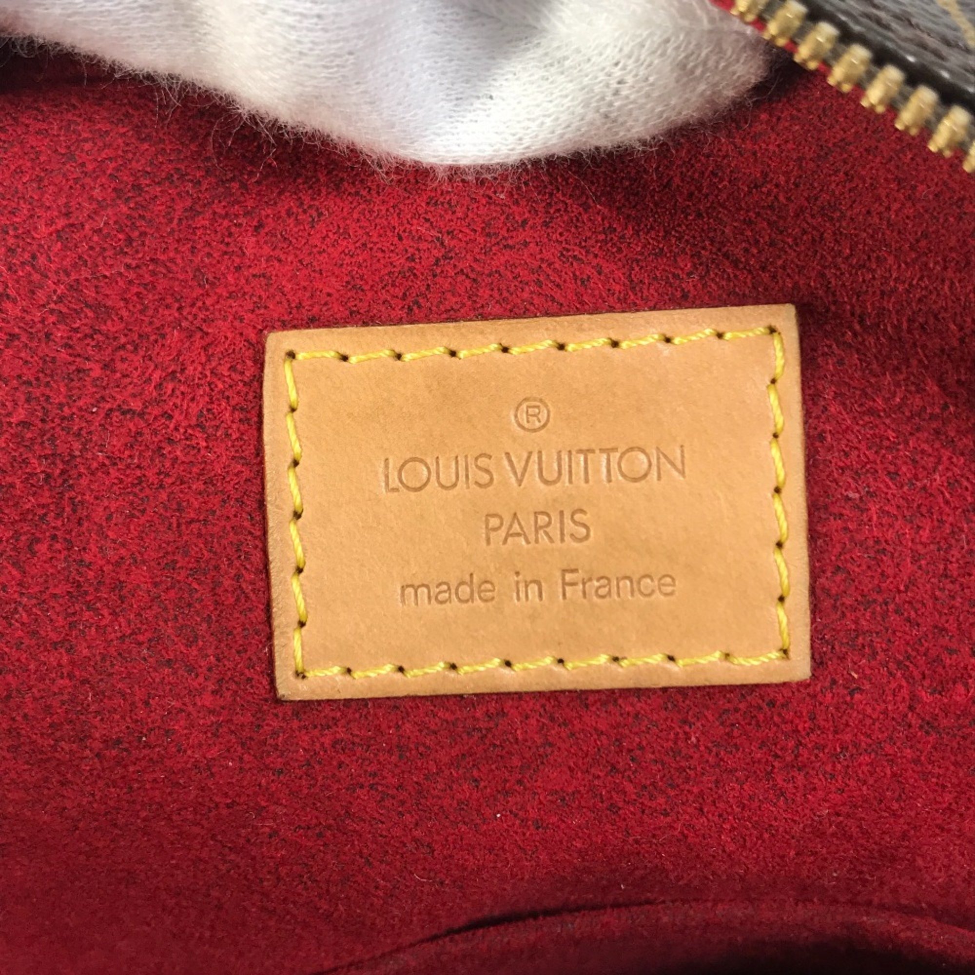 Louis Vuitton M51161 Monogram Hand Bag Brown