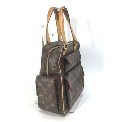 Louis Vuitton M51161 Monogram Hand Bag Brown