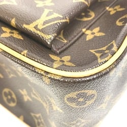 Louis Vuitton M51161 Monogram Hand Bag Brown