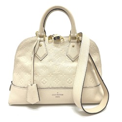 Louis Vuitton M44885 MonogramEmpreinte 2WAY bag Hand Bag Turtrail claims Beige