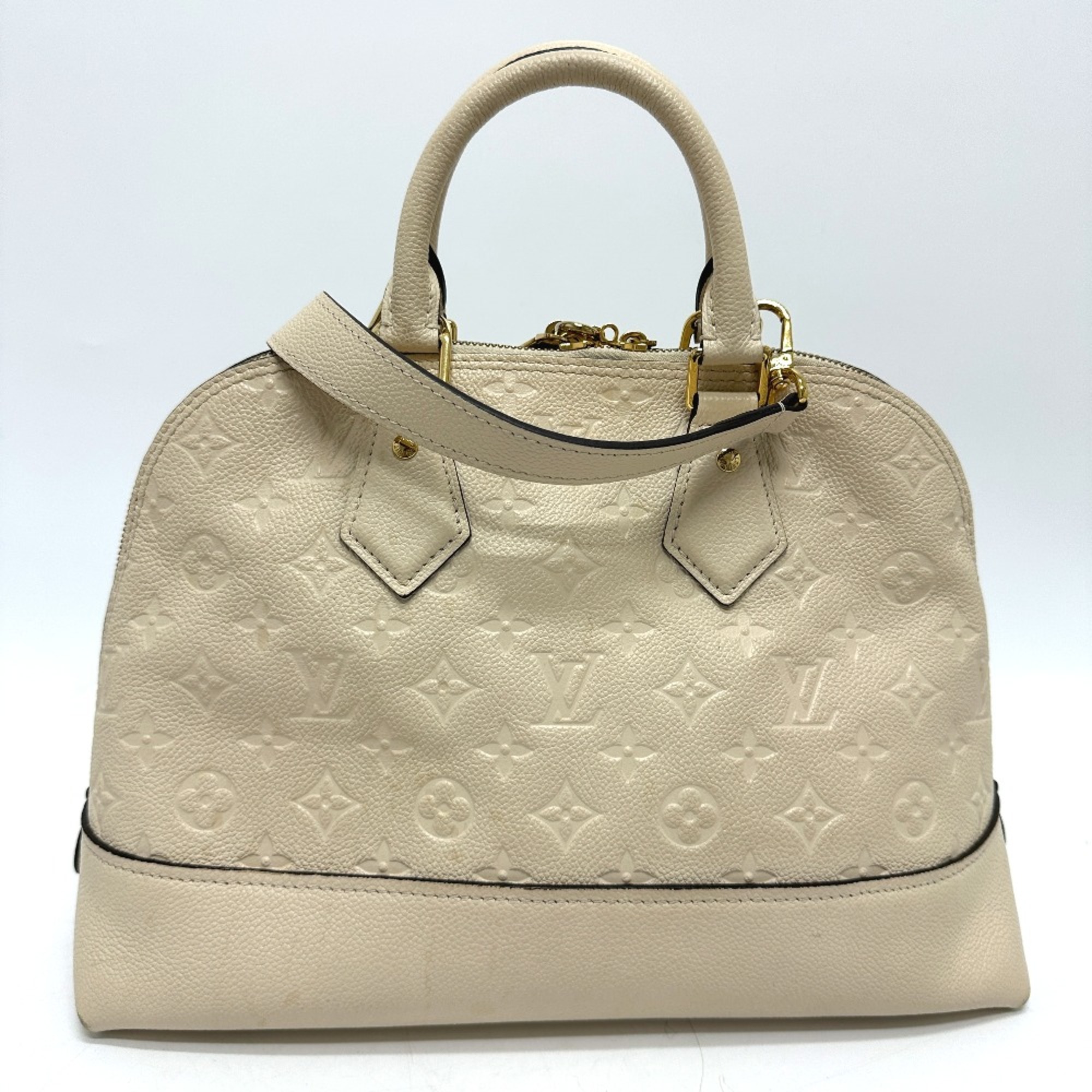 Louis Vuitton M44885 MonogramEmpreinte 2WAY bag Hand Bag Turtrail claims Beige