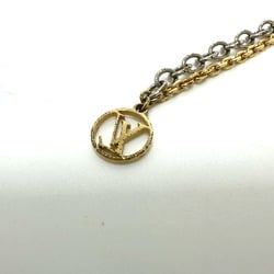 Louis Vuitton M68074 Bicolor Accessories Chain Necklace Gold Silver