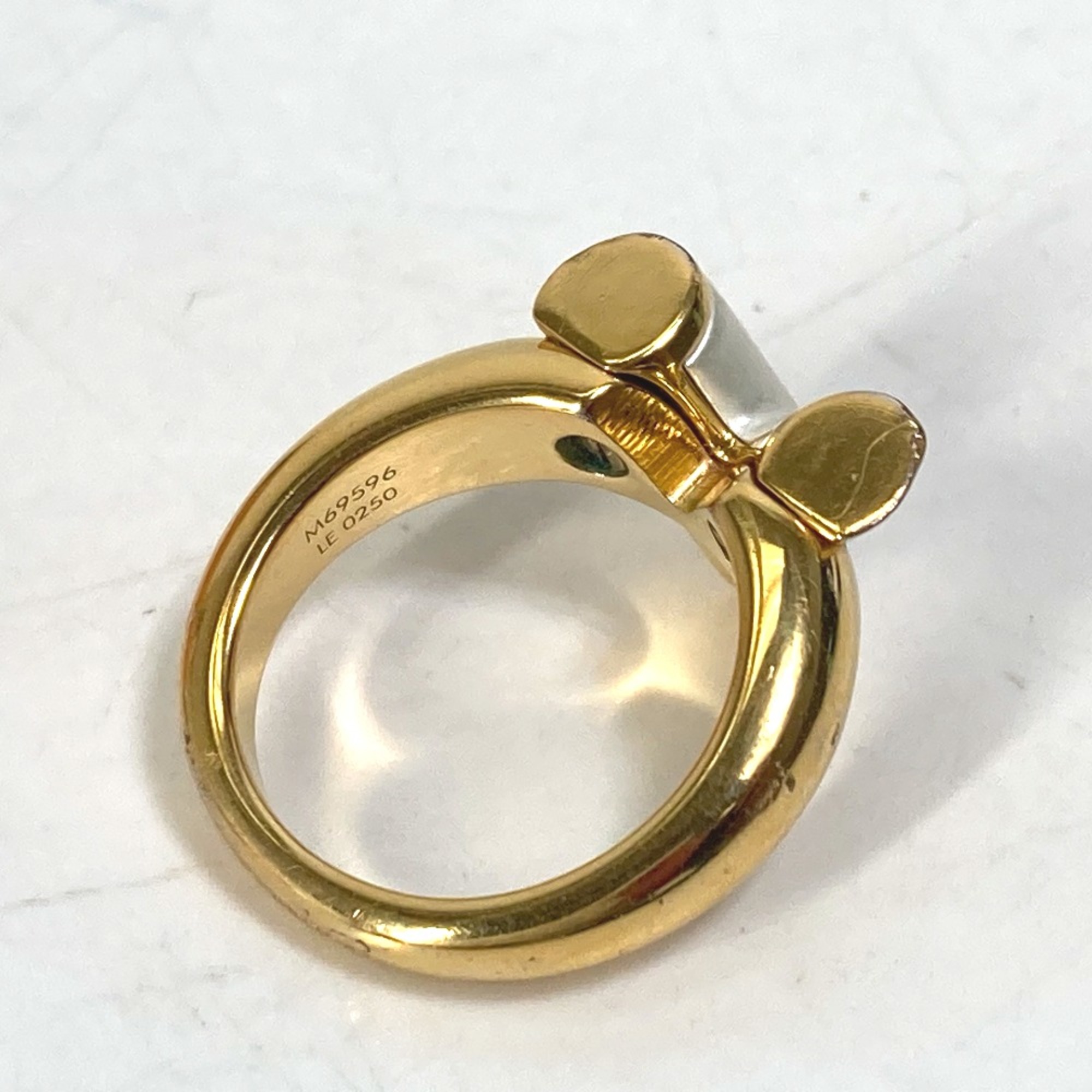 Louis Vuitton M69596 Accessories Ring Gold White