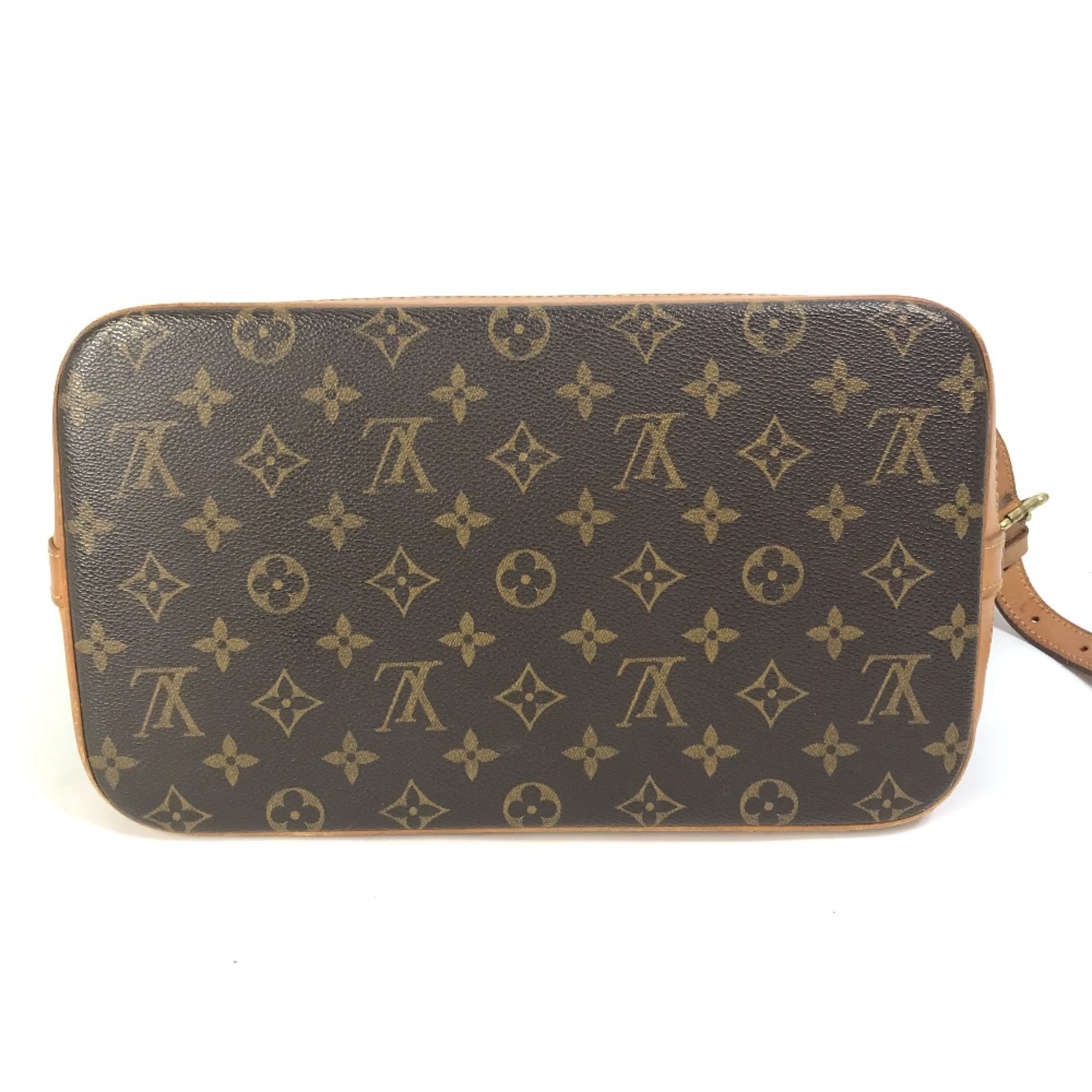 Louis Vuitton M47275 Monogram Shoulder Shoulder Bag Brown