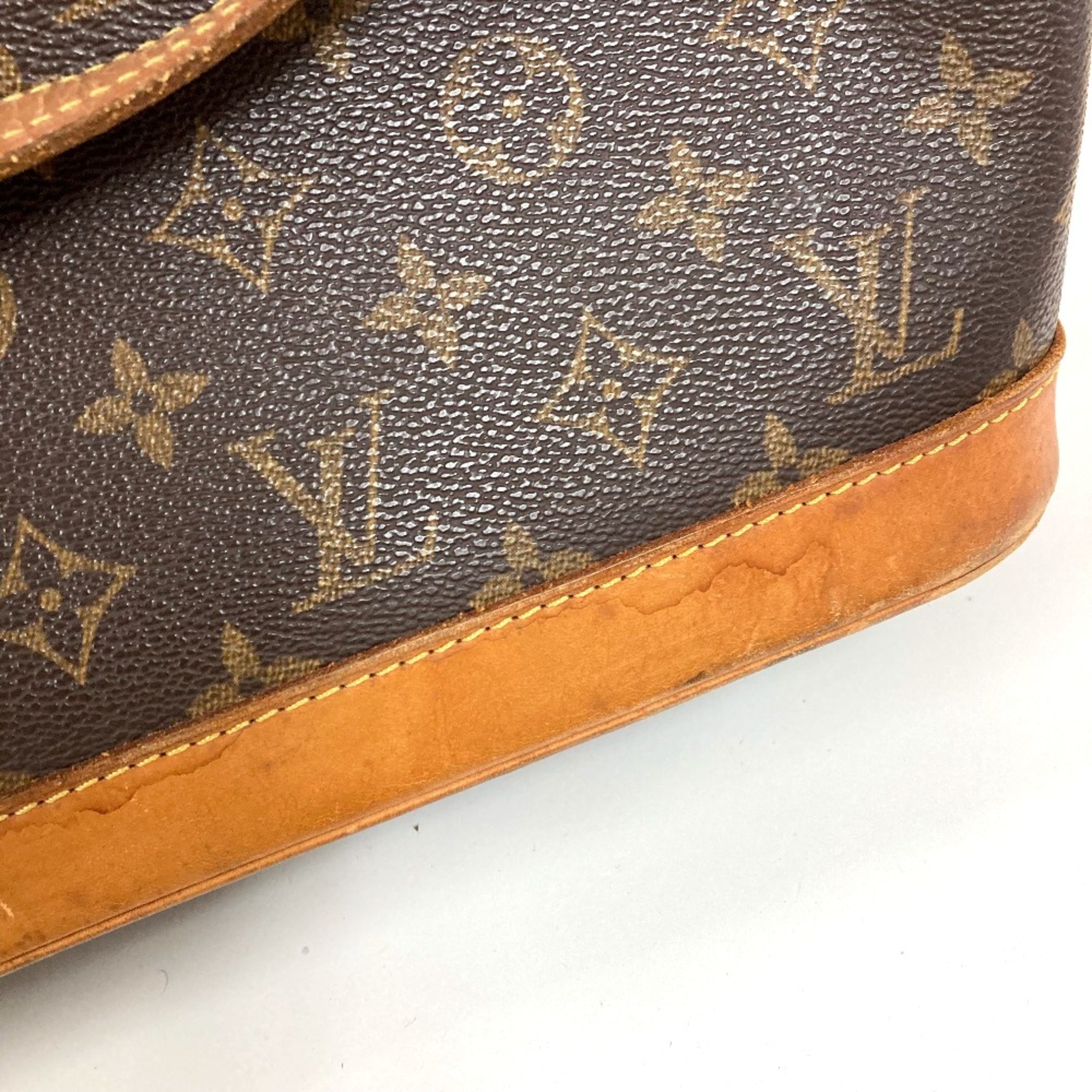 Louis Vuitton M47275 Monogram Shoulder Shoulder Bag Brown