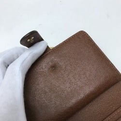 Louis Vuitton M61663 Monogram Kisslock Folded wallet Brown