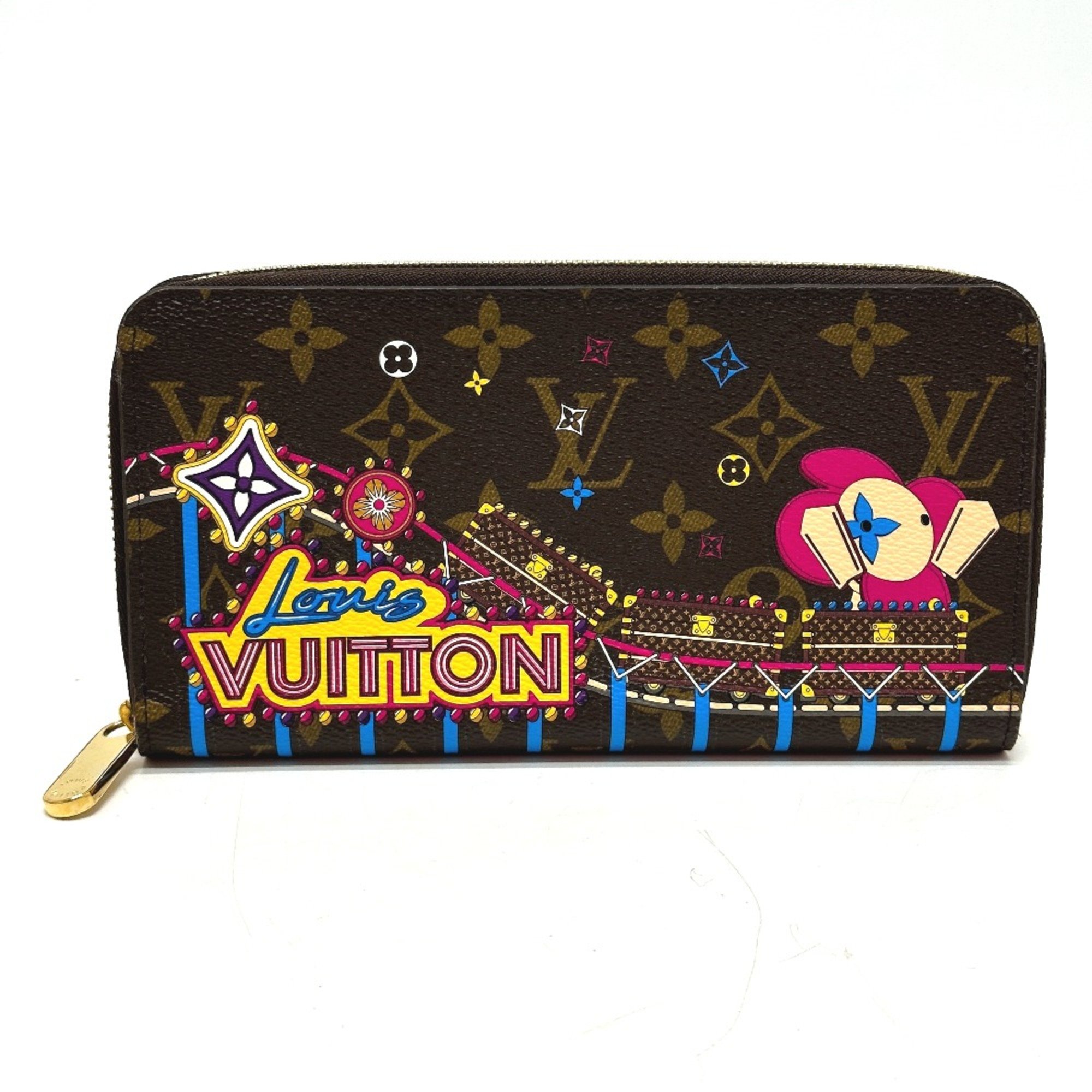 Louis Vuitton M69750 2020 Monogram Vivienne Amusement Park Long Wallet Brown