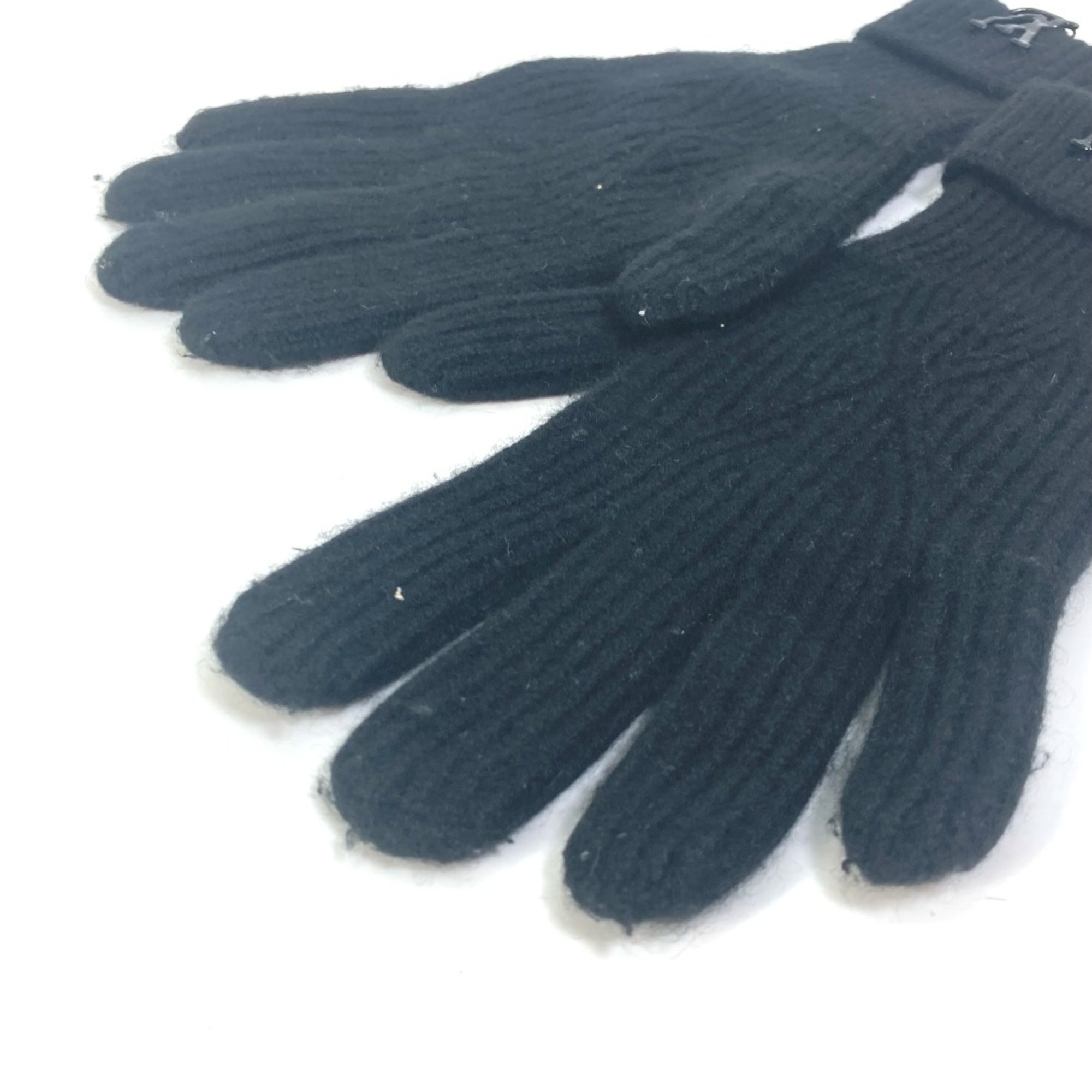 Louis Vuitton M77960 gloves Glove Noir Black