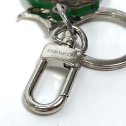 Louis Vuitton MP3384 Monogram Bag Charm Key Holder Green White