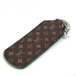 Louis Vuitton MP3384 Monogram Bag Charm Key Holder Green White