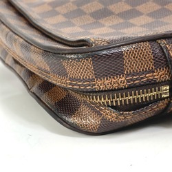 Louis Vuitton N41219 Damier With pouch strap Cluch Bag Ebene Brown