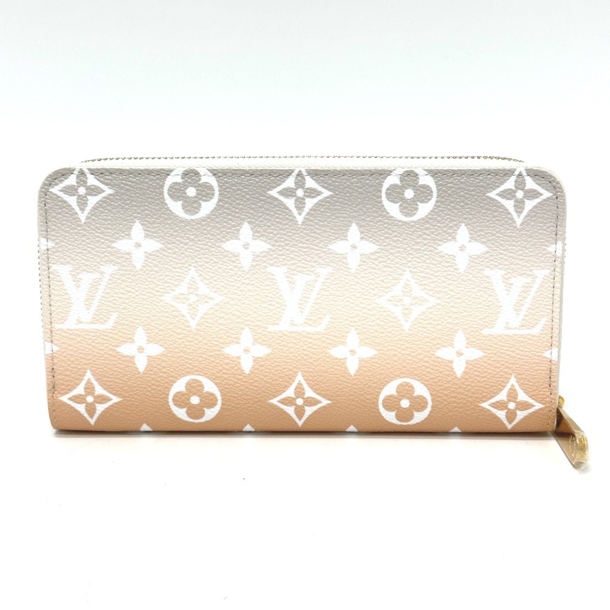 Louis Vuitton M80359 Monogram Giant Gradation Long Wallet Bloom Orange x White x Gray GoldHardware