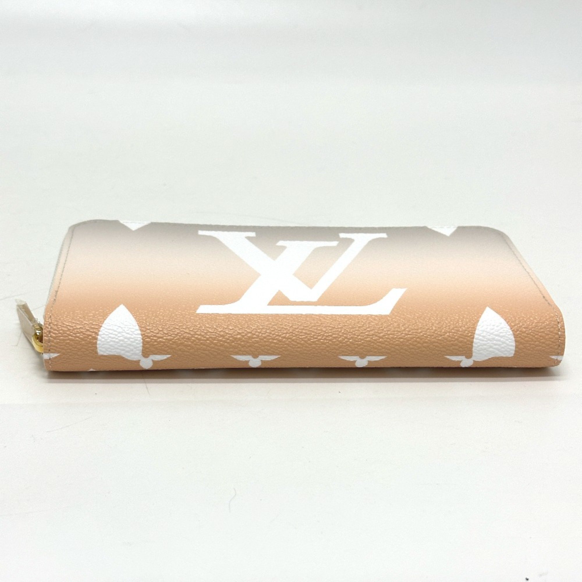 Louis Vuitton M80359 Monogram Giant Gradation Long Wallet Bloom Orange x White x Gray GoldHardware